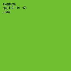 #70BF2F - Lima Color Image