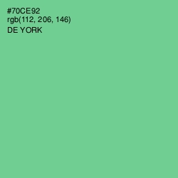 #70CE92 - De York Color Image