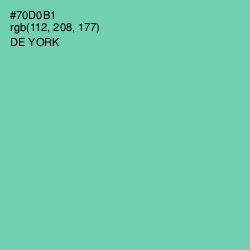 #70D0B1 - De York Color Image