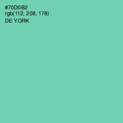 #70D0B2 - De York Color Image