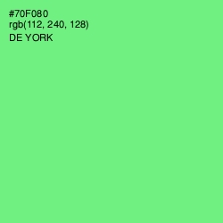 #70F080 - De York Color Image