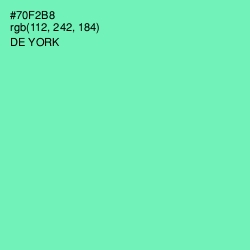#70F2B8 - De York Color Image