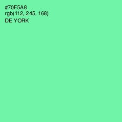 #70F5A8 - De York Color Image
