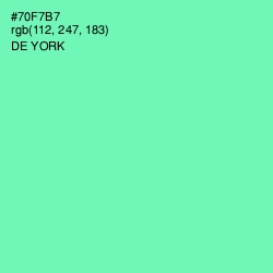 #70F7B7 - De York Color Image