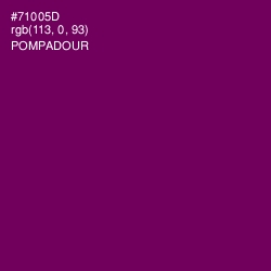 #71005D - Pompadour Color Image