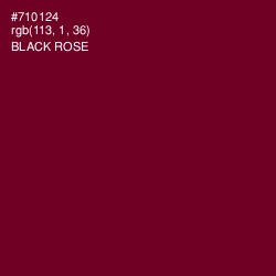 #710124 - Black Rose Color Image