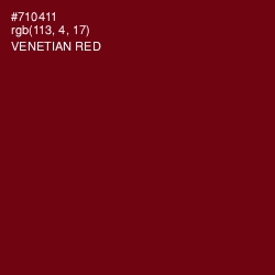 #710411 - Venetian Red Color Image