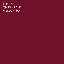 #711129 - Black Rose Color Image