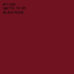 #711220 - Black Rose Color Image