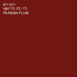 #711611 - Persian Plum Color Image