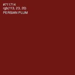 #711714 - Persian Plum Color Image