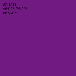 #711A81 - Seance Color Image