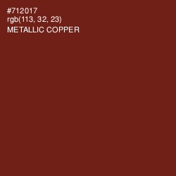 #712017 - Metallic Copper Color Image