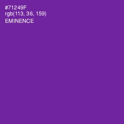 #71249F - Eminence Color Image