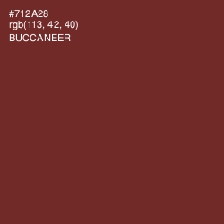 #712A28 - Buccaneer Color Image