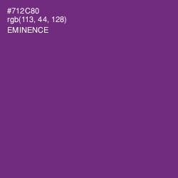 #712C80 - Eminence Color Image