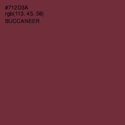 #712D3A - Buccaneer Color Image