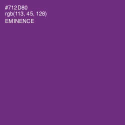 #712D80 - Eminence Color Image