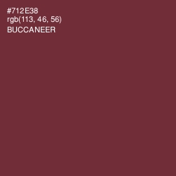 #712E38 - Buccaneer Color Image