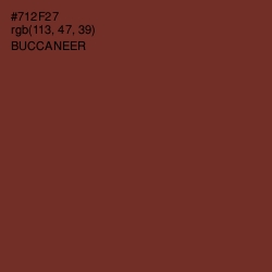 #712F27 - Buccaneer Color Image