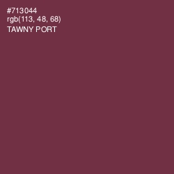 #713044 - Tawny Port Color Image