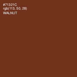 #71321C - Walnut Color Image