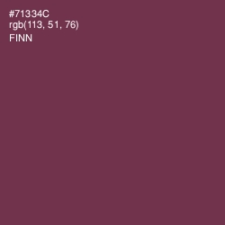 #71334C - Finn Color Image