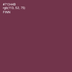 #71344B - Finn Color Image