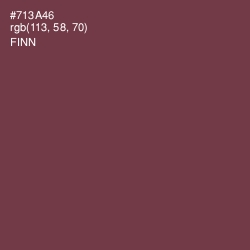#713A46 - Finn Color Image