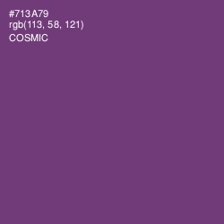 #713A79 - Cosmic Color Image