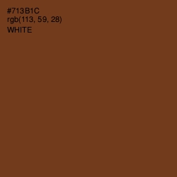 #713B1C - Walnut Color Image