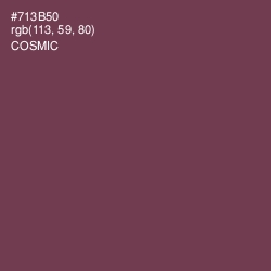 #713B50 - Cosmic Color Image