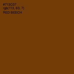 #713C07 - Red Beech Color Image