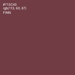 #713C43 - Finn Color Image