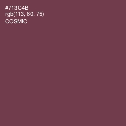 #713C4B - Cosmic Color Image