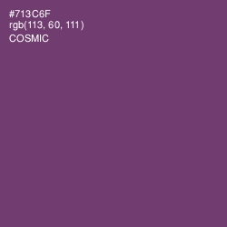#713C6F - Cosmic Color Image