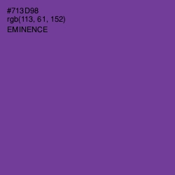 #713D98 - Eminence Color Image