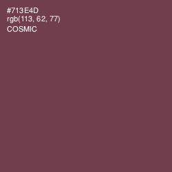 #713E4D - Cosmic Color Image