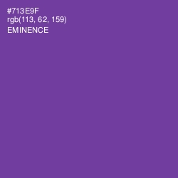 #713E9F - Eminence Color Image