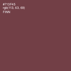 #713F45 - Finn Color Image