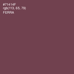 #71414F - Ferra Color Image