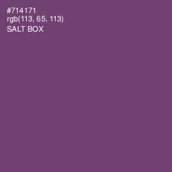 #714171 - Salt Box Color Image