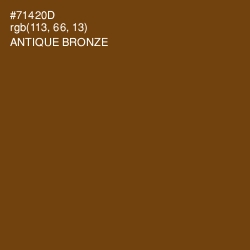 #71420D - Antique Bronze Color Image