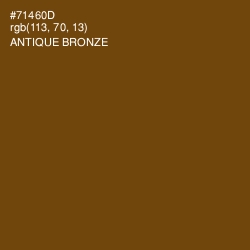 #71460D - Antique Bronze Color Image