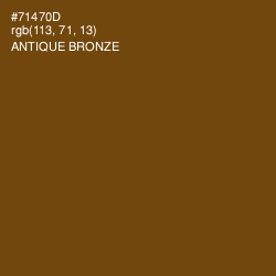 #71470D - Antique Bronze Color Image