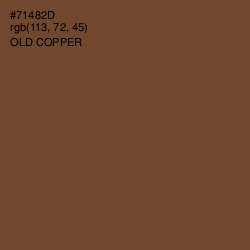 #71482D - Old Copper Color Image