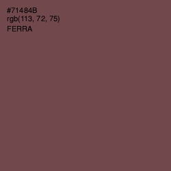 #71484B - Ferra Color Image