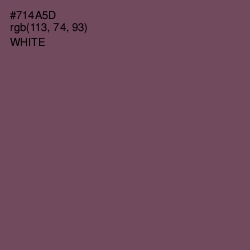 #714A5D - Ferra Color Image