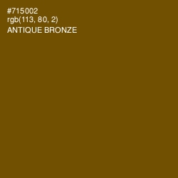 #715002 - Antique Bronze Color Image