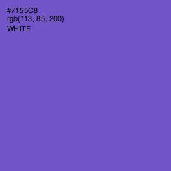 #7155C8 - Fuchsia Blue Color Image